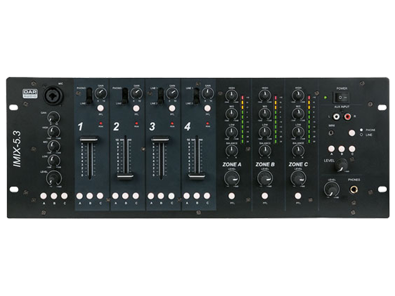 EV Sound DAP IMIX5.3 zone mengpaneel (D2352)