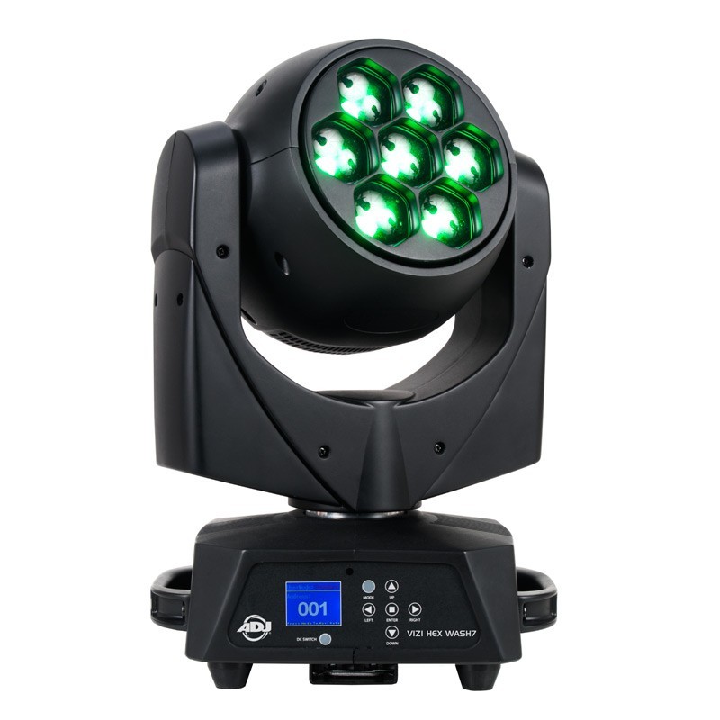 Vizi Hexwash 7 - moving head wash - zoom