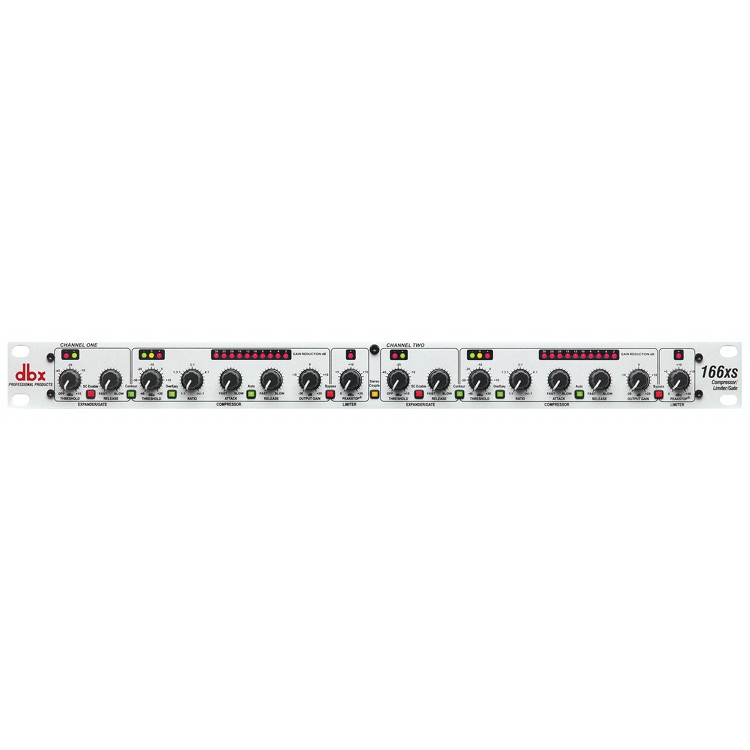 166xs - stereo compressor/limiter/gate