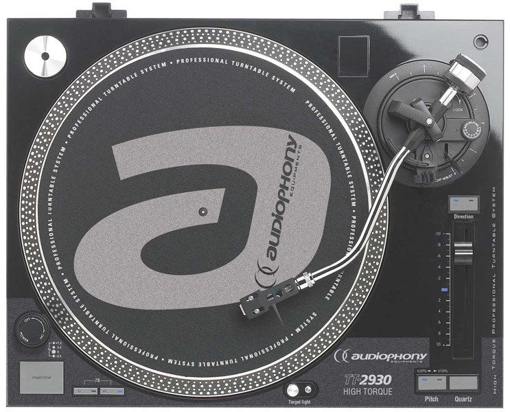 TT-2930 - platendraaier met High Torque motor