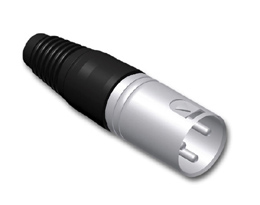 VC3 MX - 3p male XLR connector